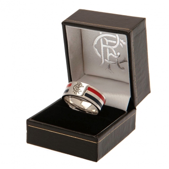 FC Rangers prsteň Colour Stripe Ring Large