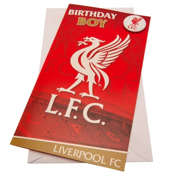 FC Liverpool narodeninové želanie Birthday boy