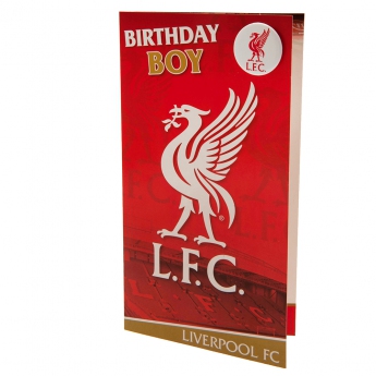 FC Liverpool narodeninové želanie Birthday boy