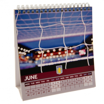 Aston Villa kalendár Desktop Calendar 2023