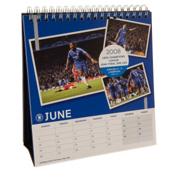 FC Chelsea kalendár Desktop Calendar 2023