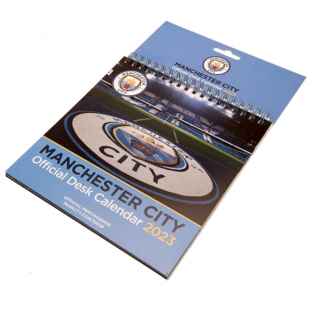 Manchester City kalendár Desktop Calendar 2023