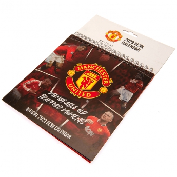 Manchester United kalendár Desktop Calendar 2023