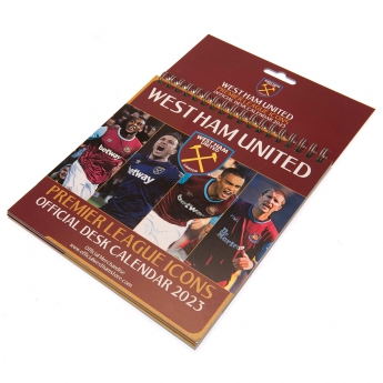 West Ham United kalendár Desktop Calendar 2023