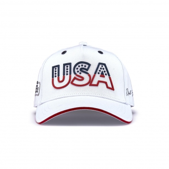 Formule 1 čiapka baseballová šiltovka USA white F1 Team 2022
