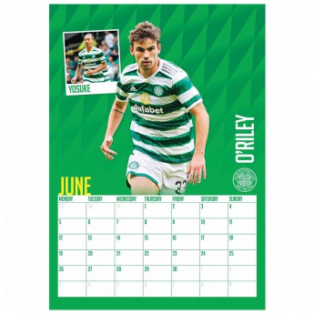 FC Celtic kalendár A3 Calendar 2023