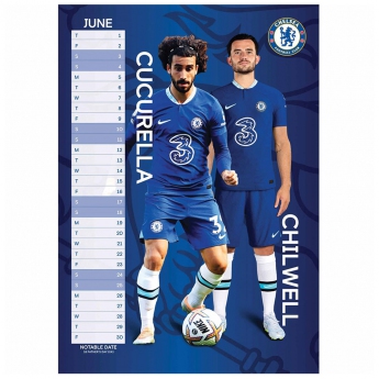 FC Chelsea kalendár A3 Calendar 2023