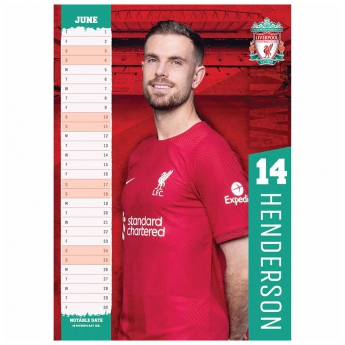FC Liverpool kalendár A3 Calendar 2023