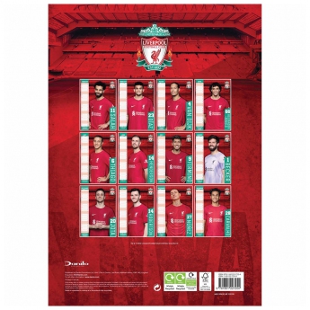 FC Liverpool kalendár A3 Calendar 2023