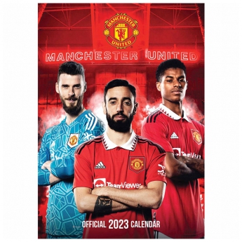Manchester United FC A3 Calendar 2023
