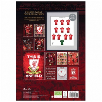 FC Liverpool kalendár Deluxe Calendar 2023