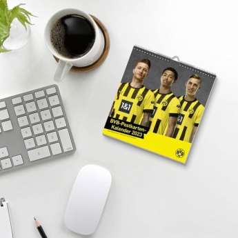 Borussia Dortmund kalendár 2023 Postkarten