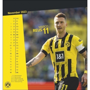 Borussia Dortmund kalendár 2023 Postkarten