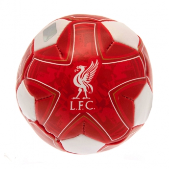 FC Liverpool fotbalová mini lopta 4 inch Soft Ball