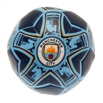 Manchester City fotbalová mini lopta 4 inch Soft Ball