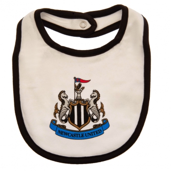 Newcastle United set podbradníkov 2 Pack Bibs BW