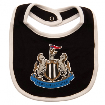 Newcastle United set podbradníkov 2 Pack Bibs BW