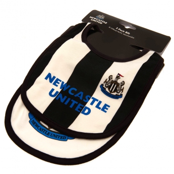 Newcastle United set podbradníkov 2 Pack Bibs ST