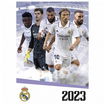 Real Madrid kalendár A3 Calendar 2023