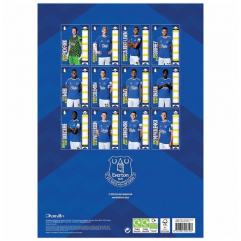 FC Everton kalendár A3 Calendar 2023