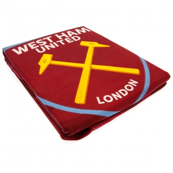 West Ham United obliečky na jednu posteľ Single Duvet Set PC