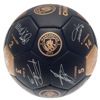 Manchester City futbalová lopta Premier League Champions Signature PH size 5