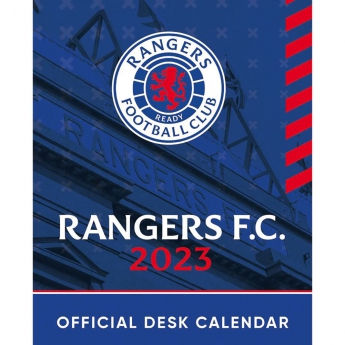 FC Rangers kalendár Desktop Calendar 2023