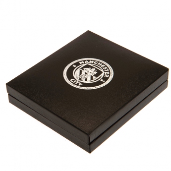 Manchester City retiazka na krk s príveskom Stainless Steel Pendant & Chain