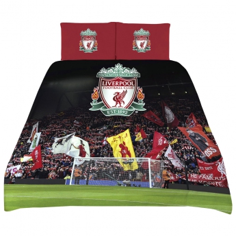 FC Liverpool obliečky na dvojposteľ The Kop Double Duvet Set