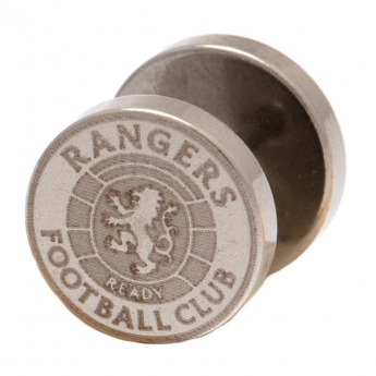 FC Rangers náušnice Ready Crest Stainless Steel Stud Earring