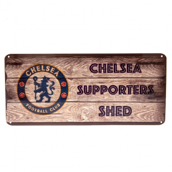 FC Chelsea ceduľa na stenu Shed Sign