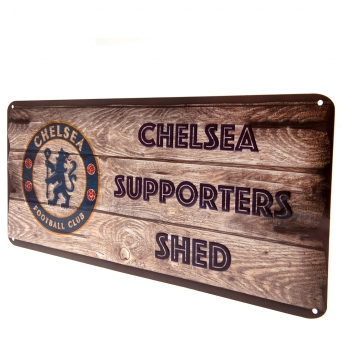 FC Chelsea ceduľa na stenu Shed Sign