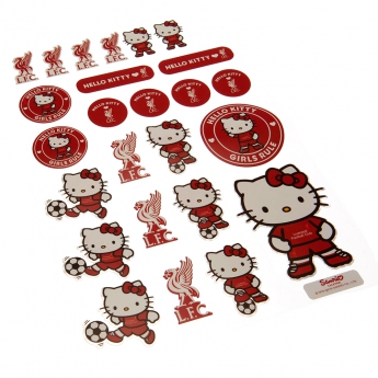 FC Liverpool set samolepiek Hello Kitty Sticker Set