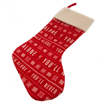 FC Liverpool vianočné pančuchy Christmas Stocking YNWA