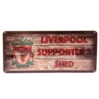 FC Liverpool ceduľa na stenu Shed Sign