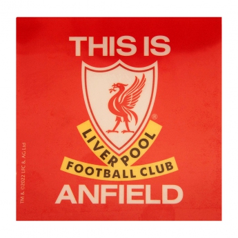 FC Liverpool samolepka Single Car Sticker TIA