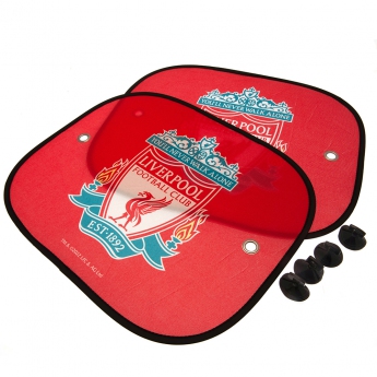 FC Liverpool slnečné clony Car Sunshades