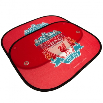 FC Liverpool slnečné clony Car Sunshades