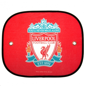 FC Liverpool slnečné clony Car Sunshades