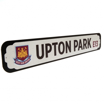 West Ham United ceduľa na stenu Deluxe Stadium Sign