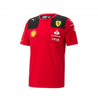 Ferrari pánske tričko Sainz official red F1 Team 2023