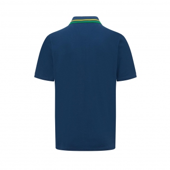Ayrton Senna polokošeľa Logo navy 2022