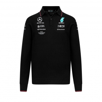 Mercedes AMG Petronas pánsky sveter official black F1 Team 2023