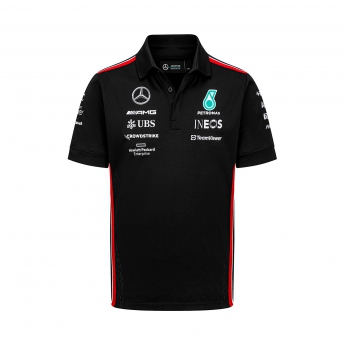 Mercedes AMG Petronas polokošeľa official black F1 Team 2023