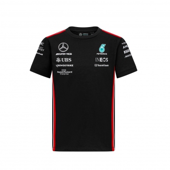 Mercedes AMG Petronas detské tričko official black F1 Team 2023