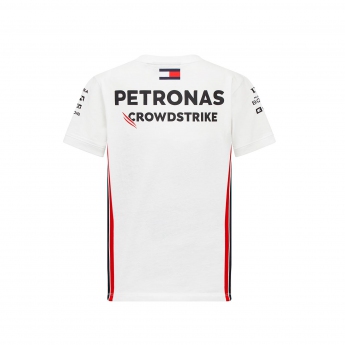 Mercedes AMG Petronas detské tričko official white F1 Team 2023