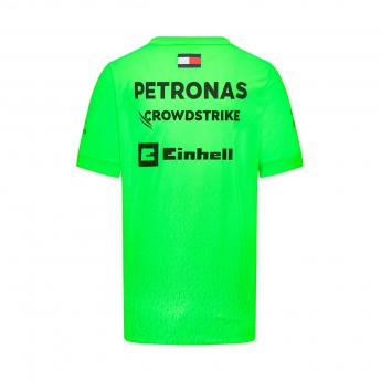 Mercedes AMG Petronas pánske tričko Set Up green F1 Team 2023