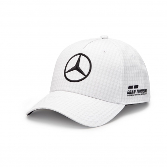 Mercedes AMG Petronas detská čiapka baseballová šiltovka Lewis Hamilton white F1 Team 2023