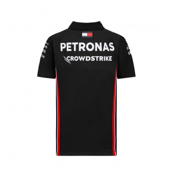 Mercedes AMG Petronas detské polo tričko official black F1 Team 2023