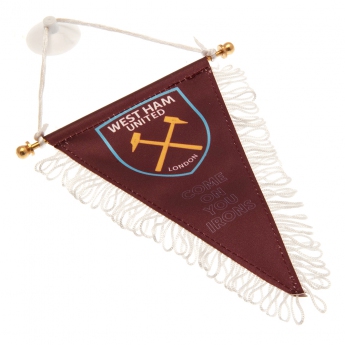 West Ham United vlajočka Triangular Mini Pennant